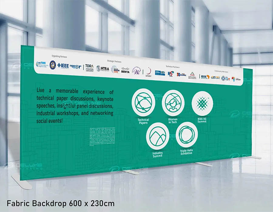 Fabric Backdrop 6x3 Image