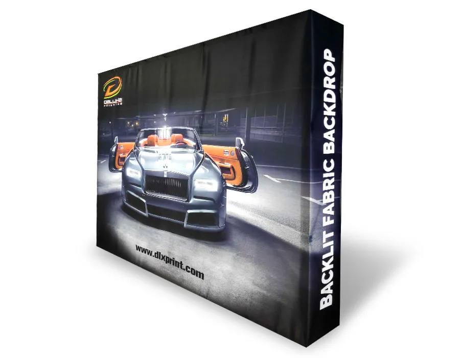 Backlit Fabric Popup Main Image