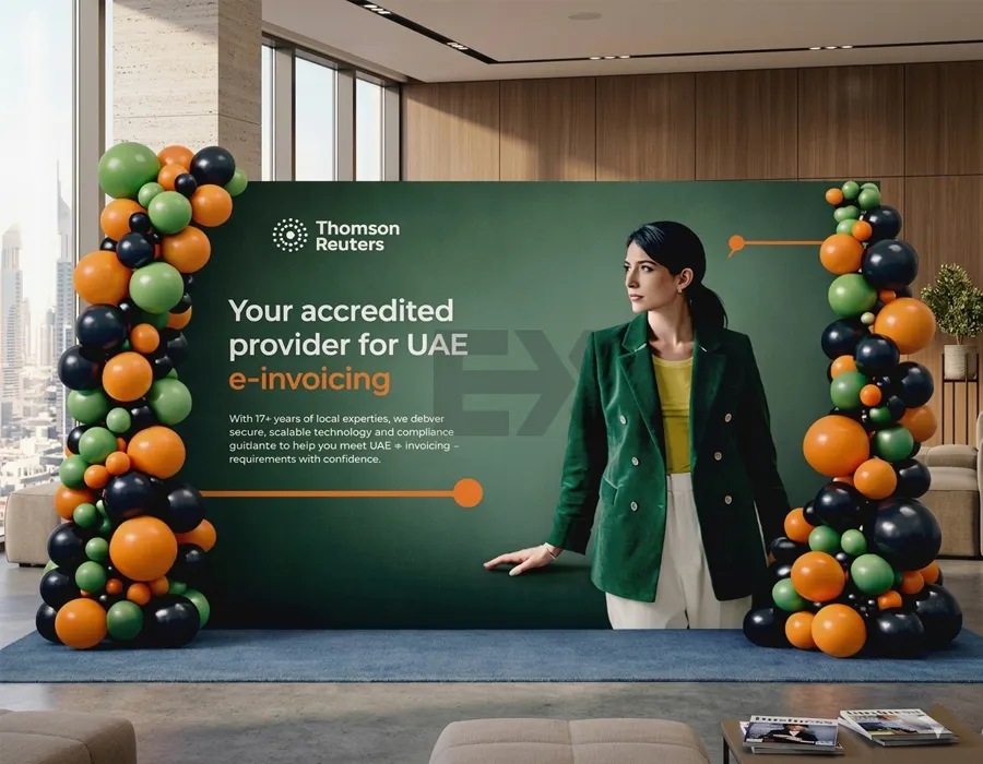 Balloon backdrop dubai
