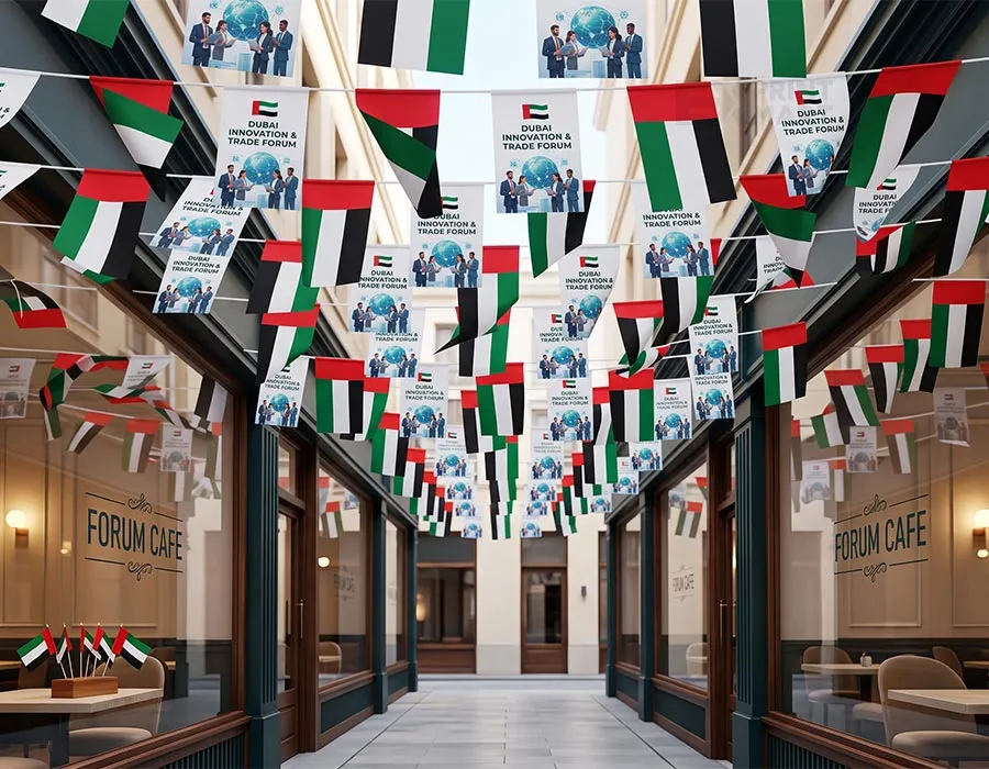 Bunting flag dubai