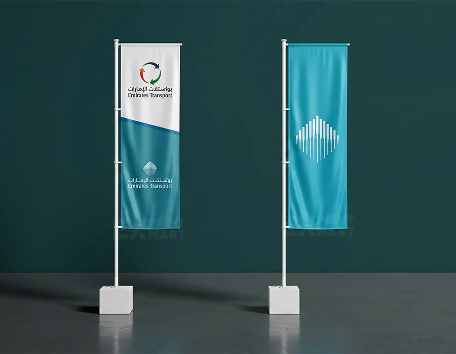 Advertising flags dubai