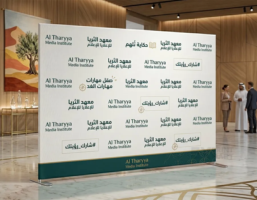 Fabric backdrop indoor hover dubai