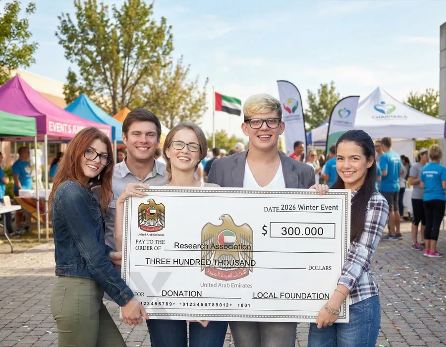 Giant checks dubai