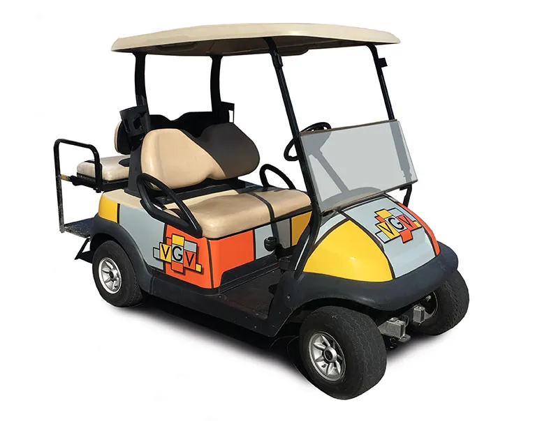 Golf Cart Branding Image