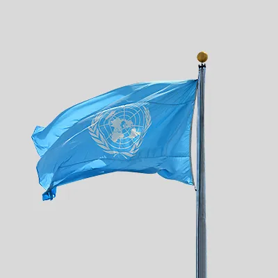 Hoisting flag dubai