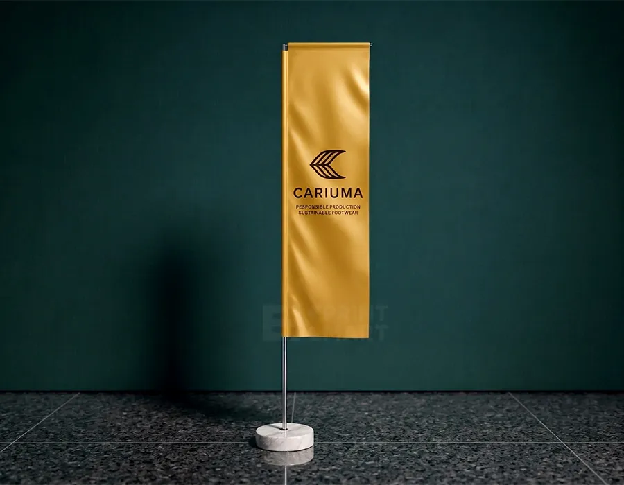 L shape flag dubai