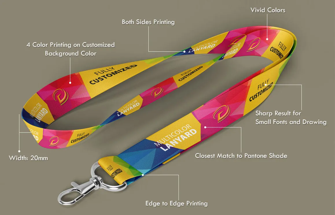 Lanyards Printing Dubai Large Image
