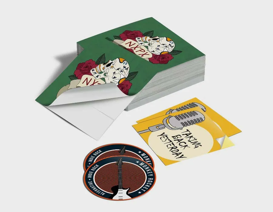 Paper Gloss Sticker Image