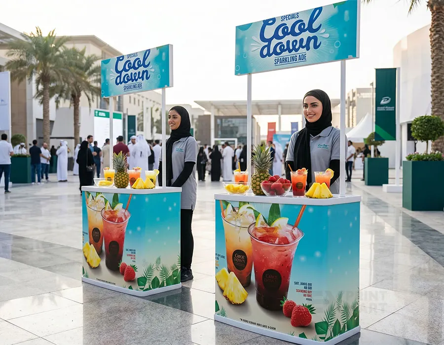 Promotional table dubai
