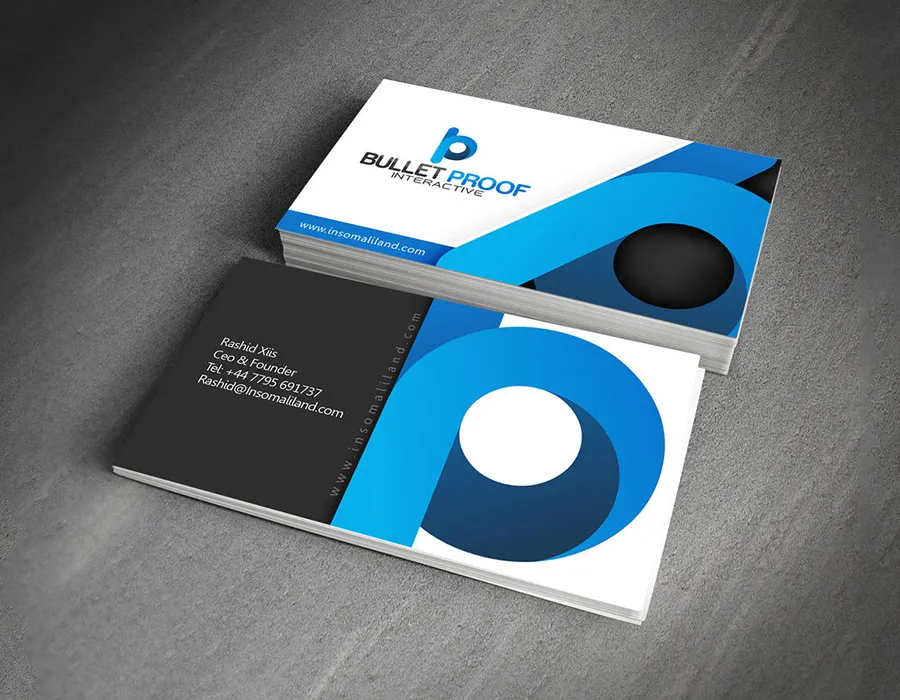 PVC First Business Card Image