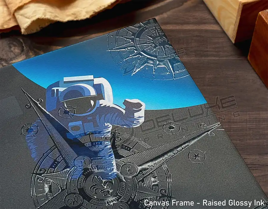 Raised Glossy Canvas First Image