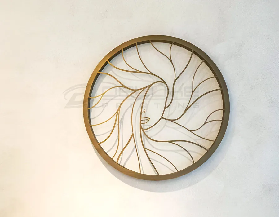 Shape Cutout Metal Frames Image