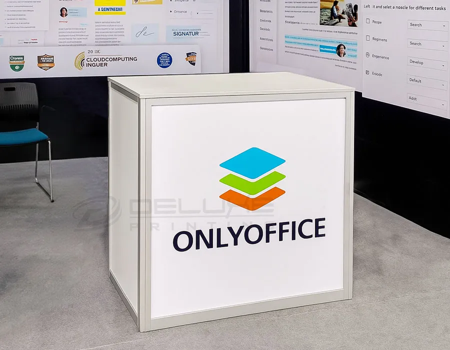 Shell Scheme Booth Counter Second Image