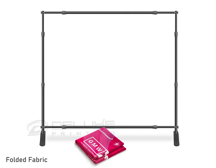Fabric Step Staight Banner Forth Image