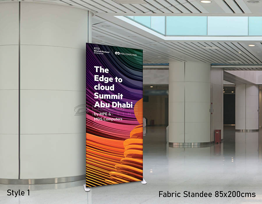 Straight Fabric Backdrop Main Image