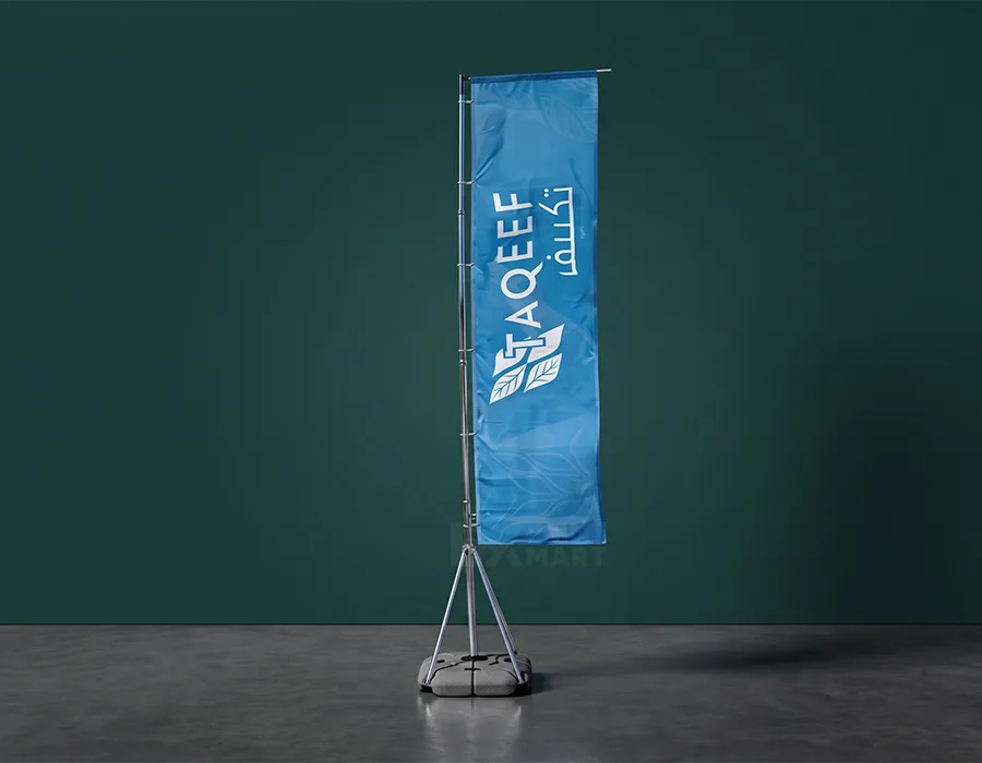 Telescopic flag dubai