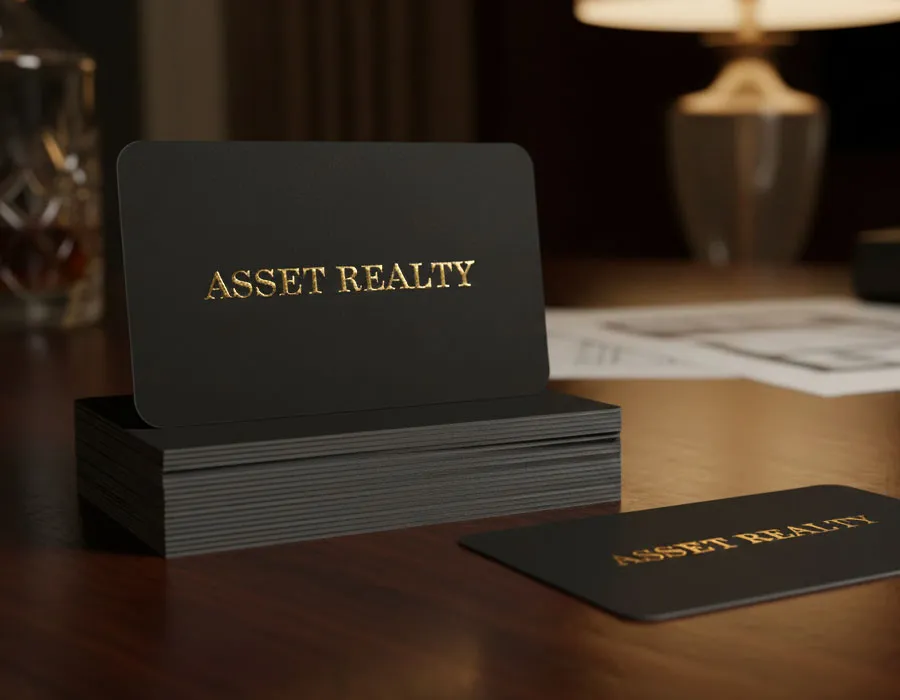 3D Foil Business Cards Printing Dubai